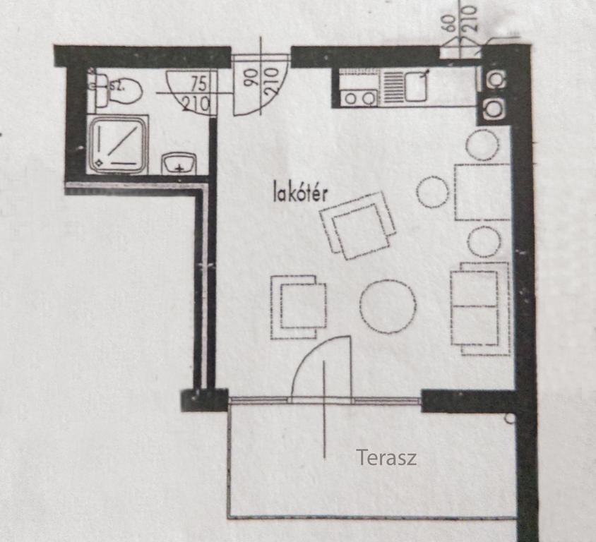 Mandarin Wellness Apartman Siófok Esterno foto